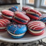 Red White Blue Oreos