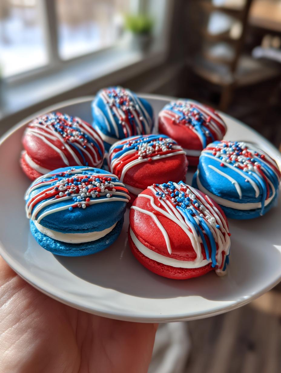 Red White Blue Oreos - detail 2