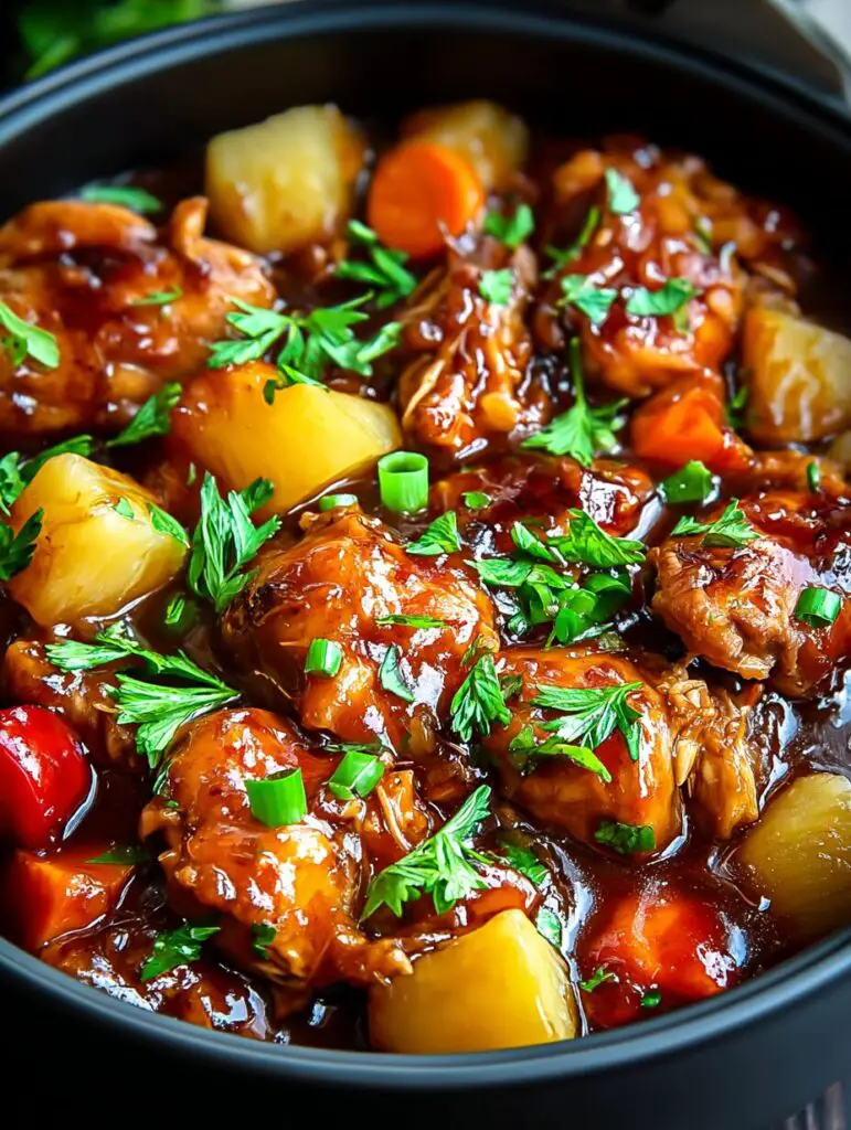 Savory Sweet Hawaiian Crockpot Chicken Recipe Ultimate Dish