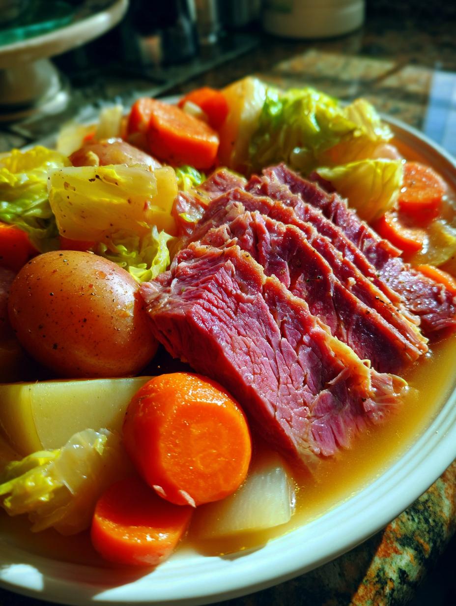 Slow-Cooker Corned Beef and Cabbage - detail 2