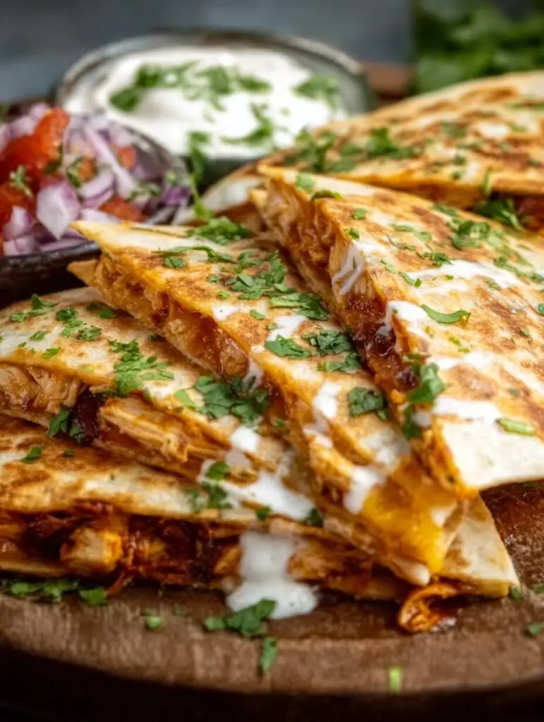 BBQ Chicken Quesadillas