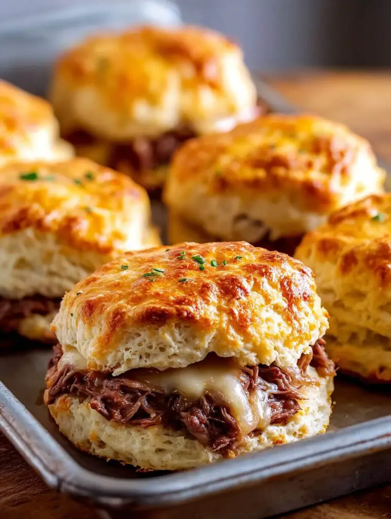 Baked French Dip Biscuits Recipe: A Comforting, Family-Friendly Meal