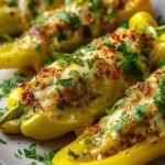 Banana Peppers Stuffed