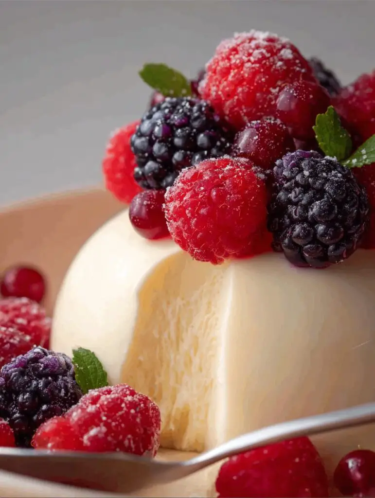 Bavarian Cream And Berries