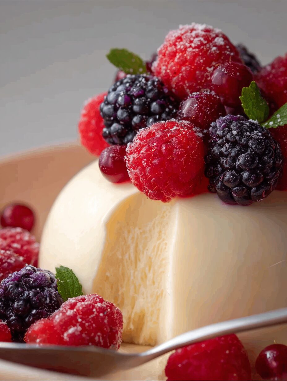 Bavarian Cream And Berries