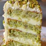 Best Creamy Pistachio Cake – Moist Layered Dessert Recipe
