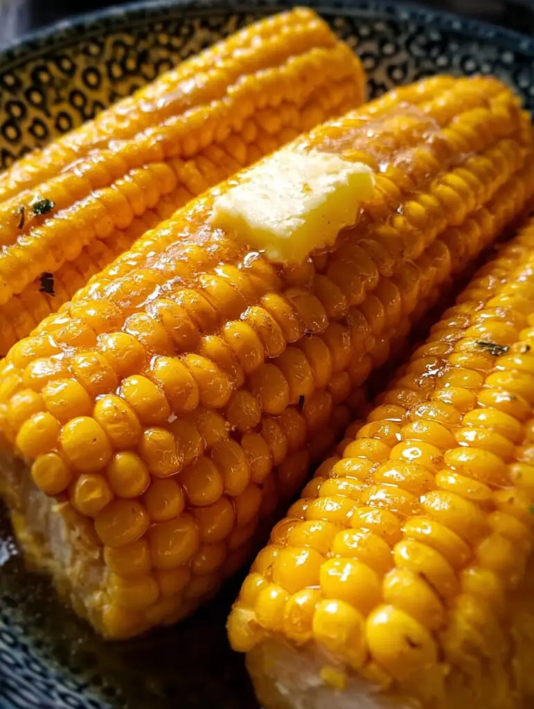 Butter Boiled Corn on the Cob