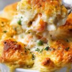 Cheddar Bay Biscuit Seafood Pot Pie