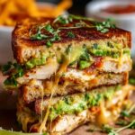 Chicken Avocado Melt Sandwich