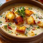 Country French Garlic Soup