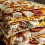 Easy Chicken Bacon Ranch Quesadilla