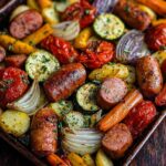 Easy Savory Kielbasa & Veggie Sheet Pan Recipe