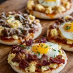 English Muffin Breakfast Pizza