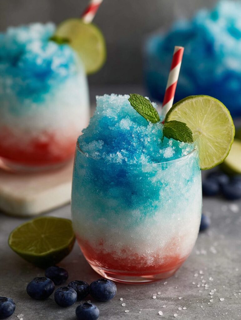 Festive Frozen Margarita Slushies