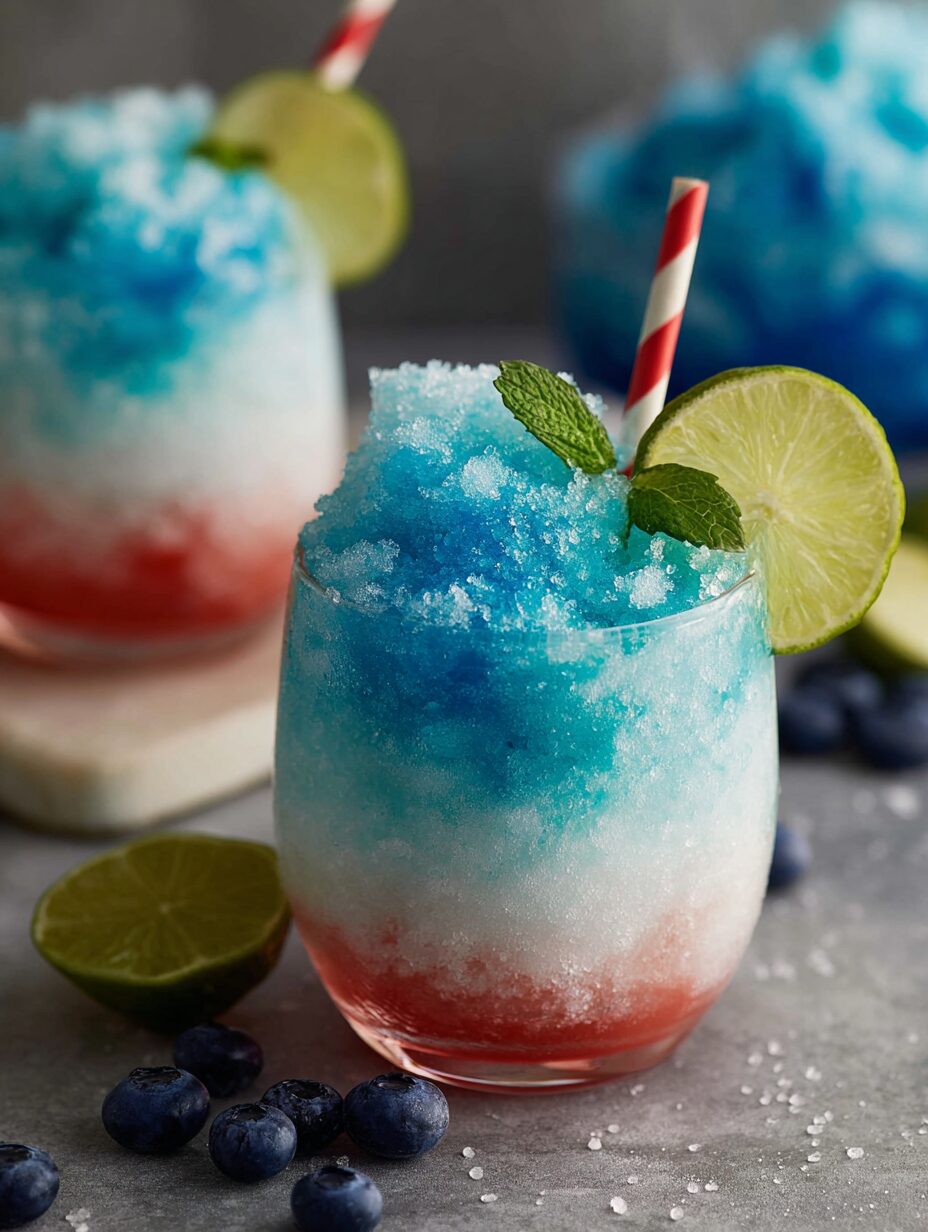 Festive Frozen Margarita Slushies