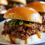 French Onion Beef Sloppy Joes