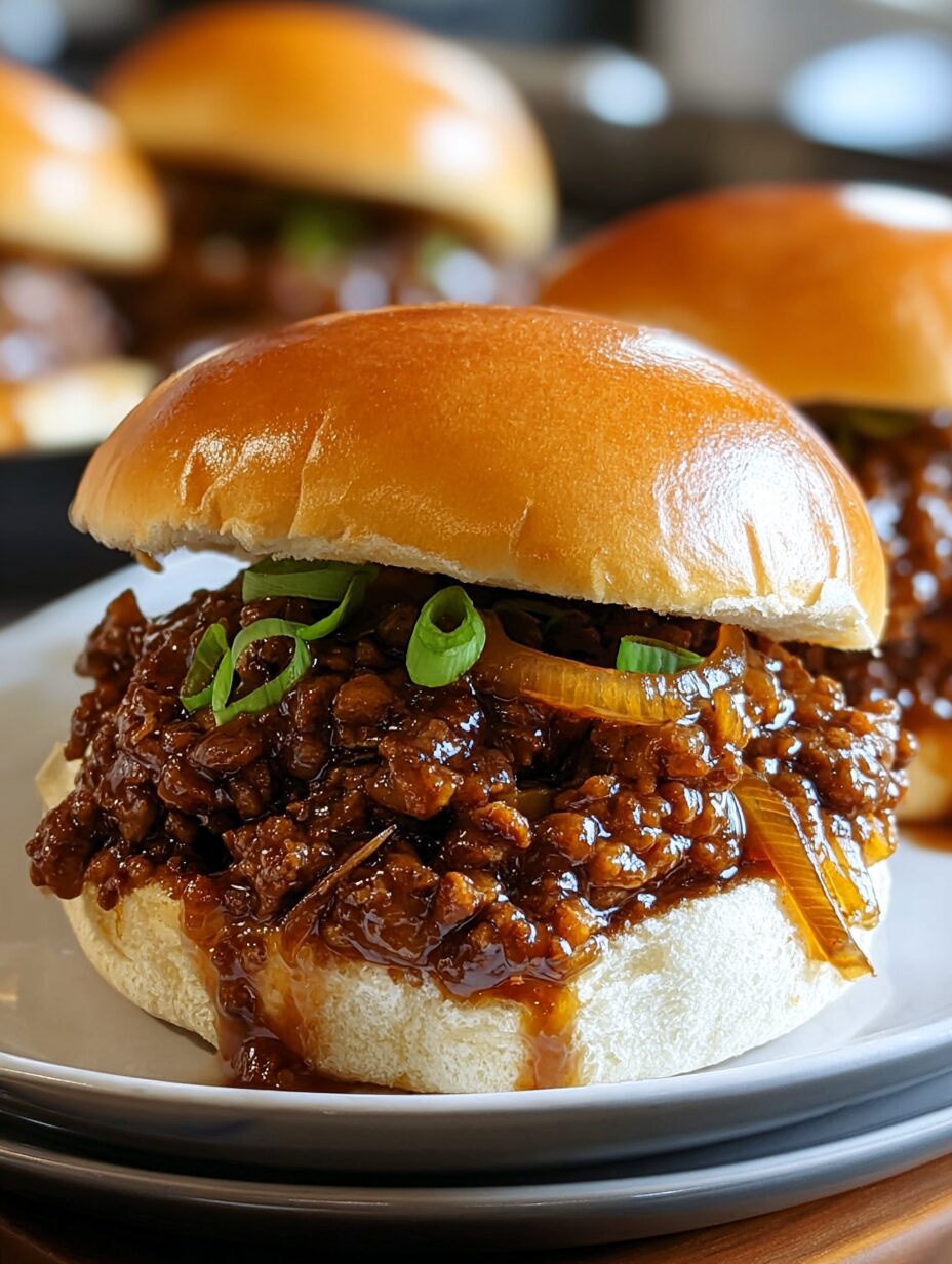 French Onion Beef Sloppy Joes