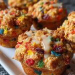 Fruity Pebbles Muffins