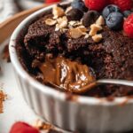 Healthy Cocoa Baked Oats (Single Serve)