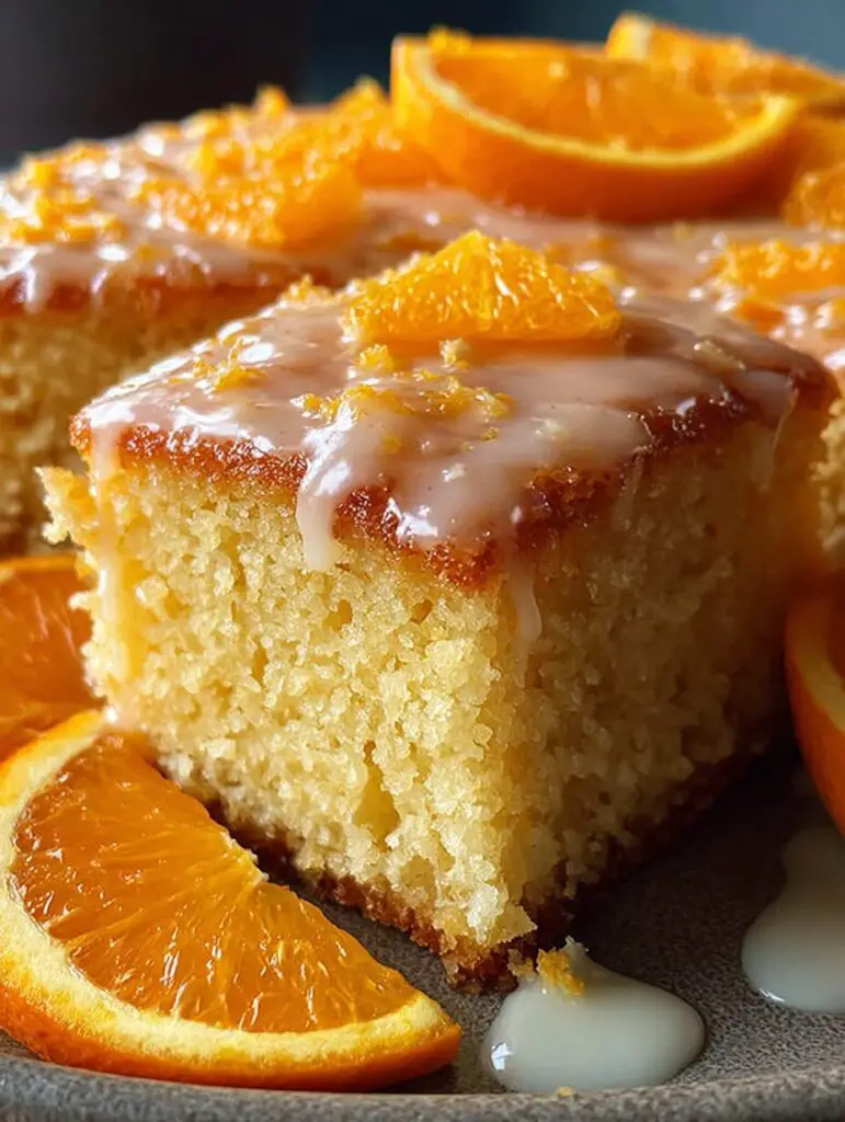 Juicy Orange Breakfast Cake