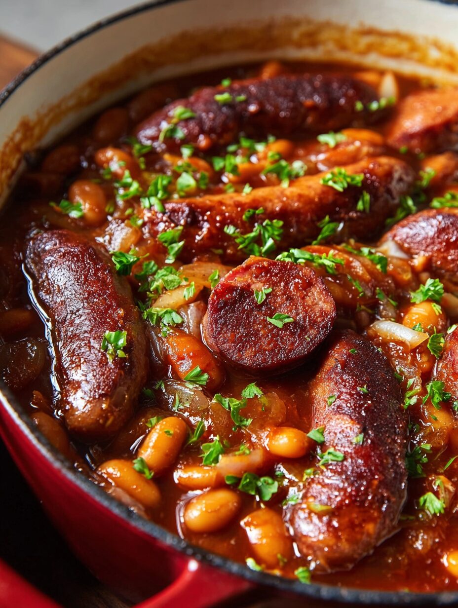 Kielbasa Baked Beans