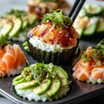 Muffin Tin Sushi Cups