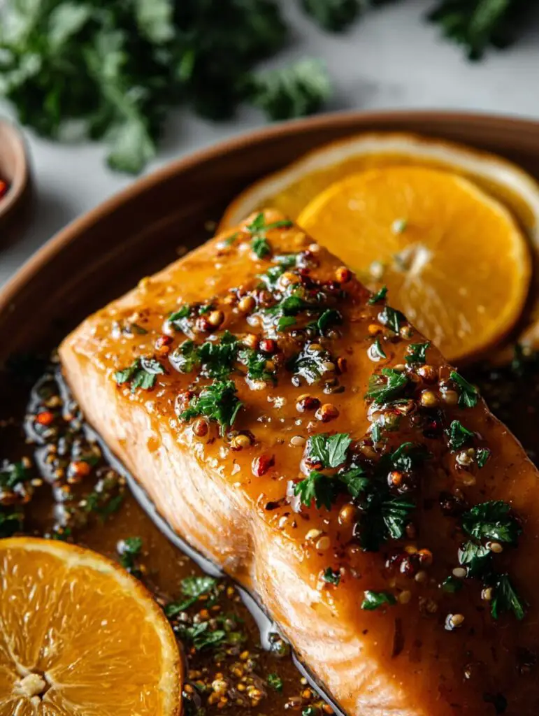 Orange Glazed Salmon