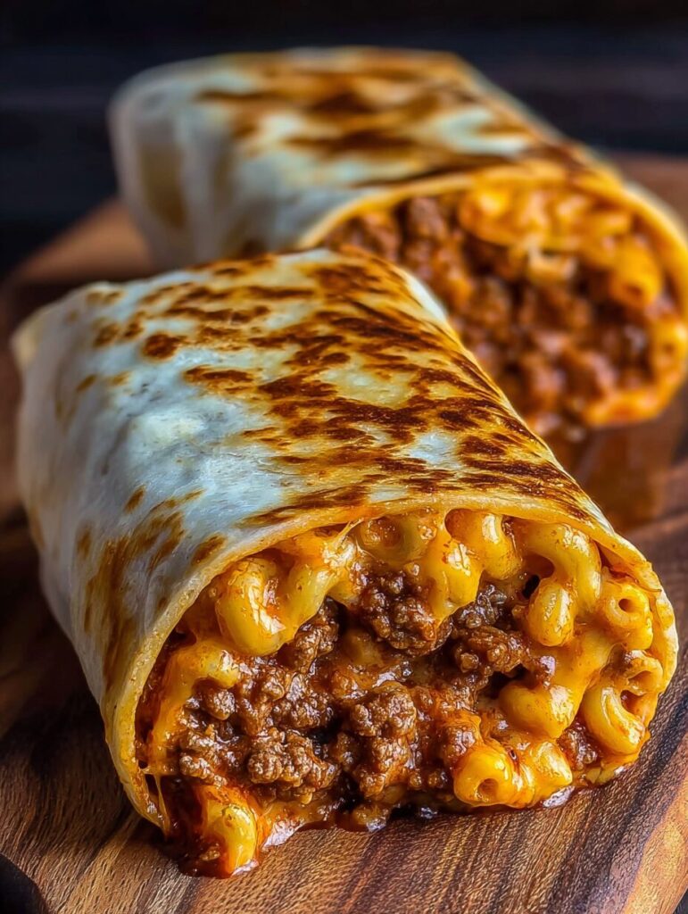 Sloppy Joe Mac and Cheese Wraps – Easy Family Dinner