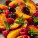 Summer Peach Fruit Salad – Perfect Light Summer Dish