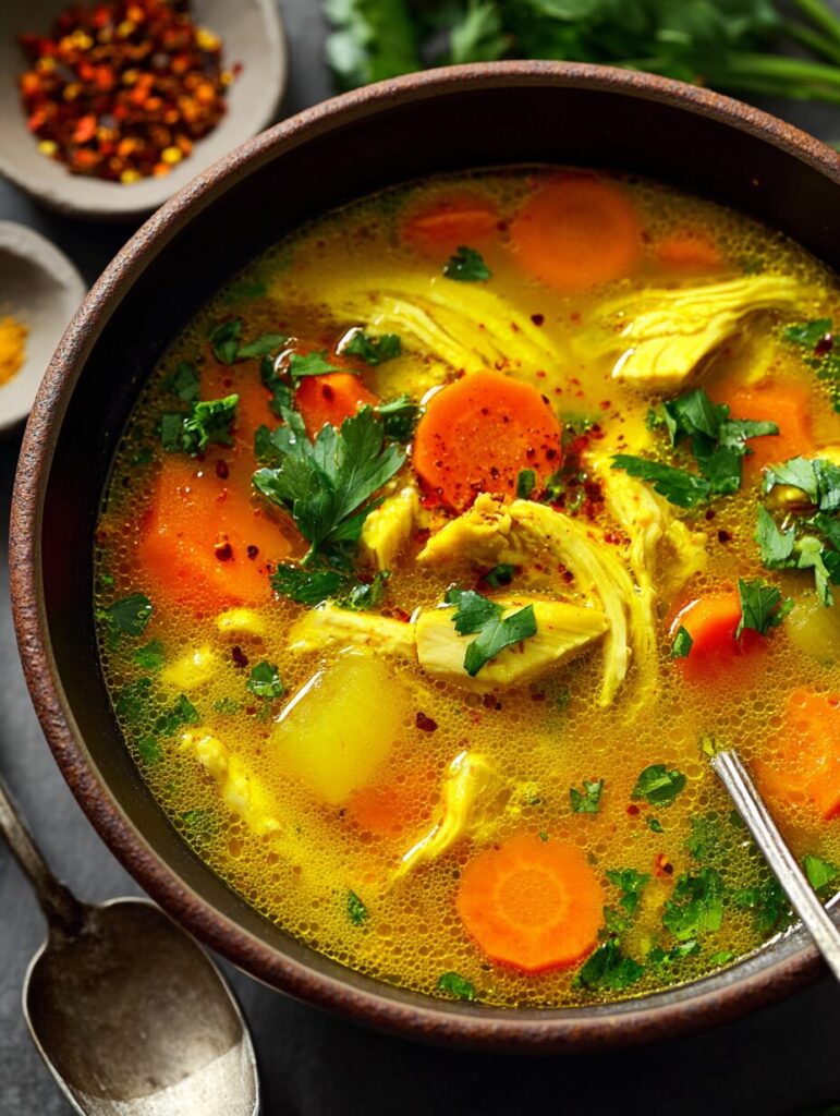 Turmeric Chicken Soup