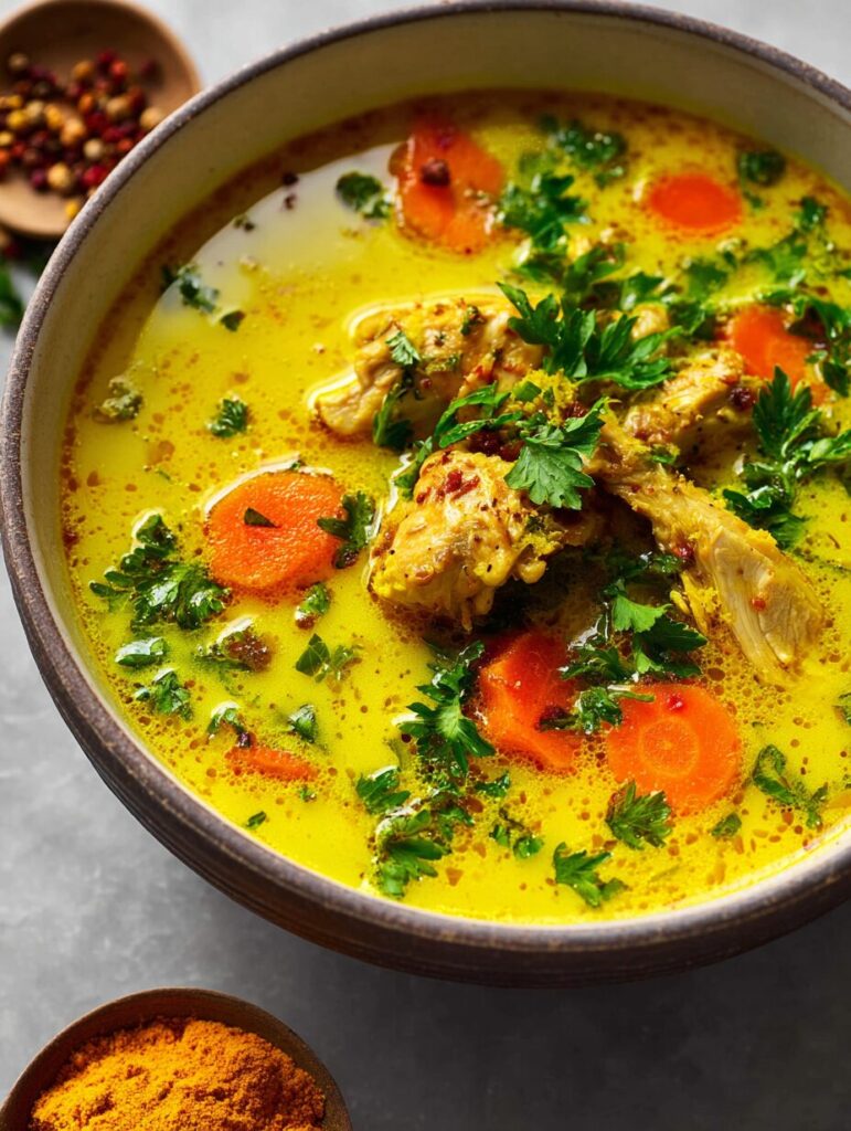 Turmeric Chicken Soup