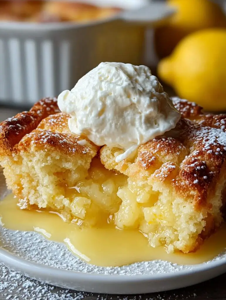 Zesty Lemon Magic Cobbler: A Citrus Lover’s Delight