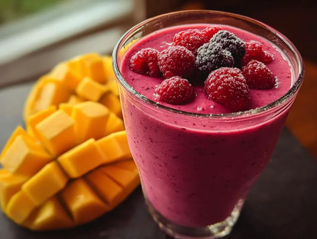 Berry Mango Smoothie For