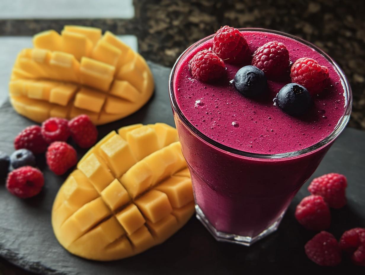 Berry Mango Smoothie: 6 Amazing Benefits - Berry Mango Smoothie For - additional detail