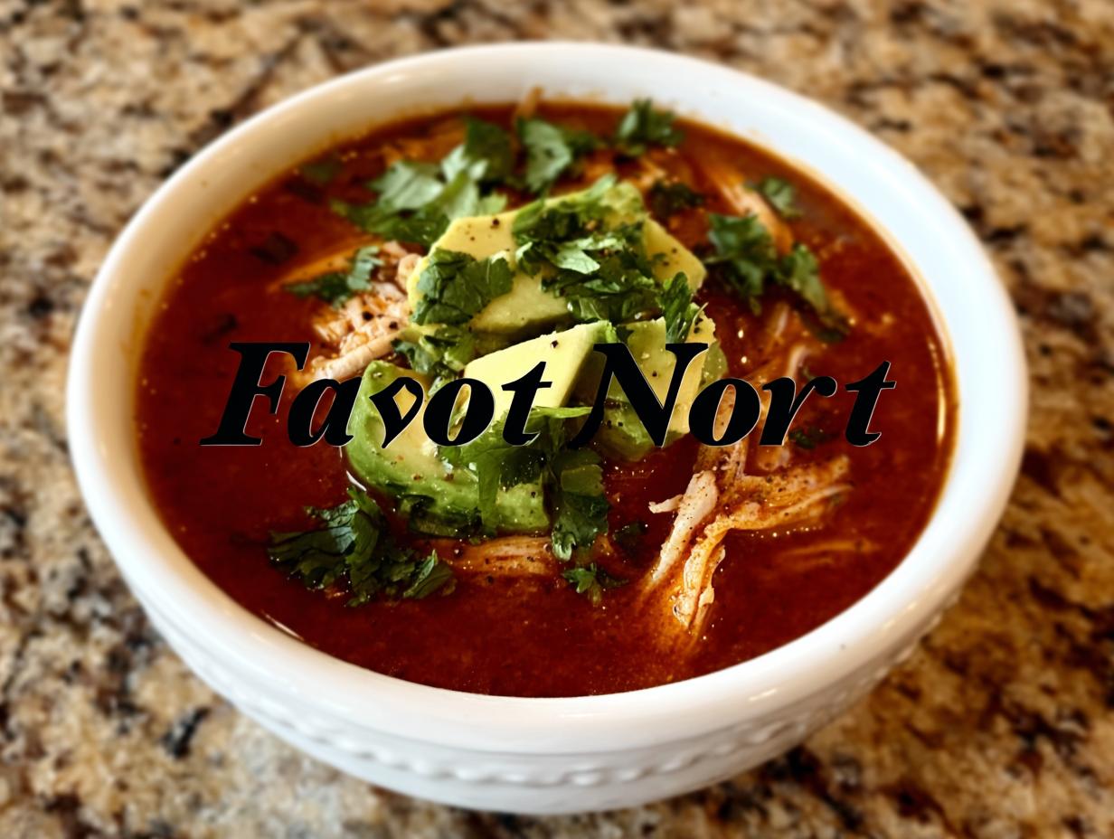 Amazing Chicken Enchilada Soup in under 55 minutes - Chicken Enchilada Soup - additional detail