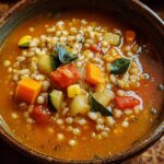 Crockpot Vegetable Barley Soup