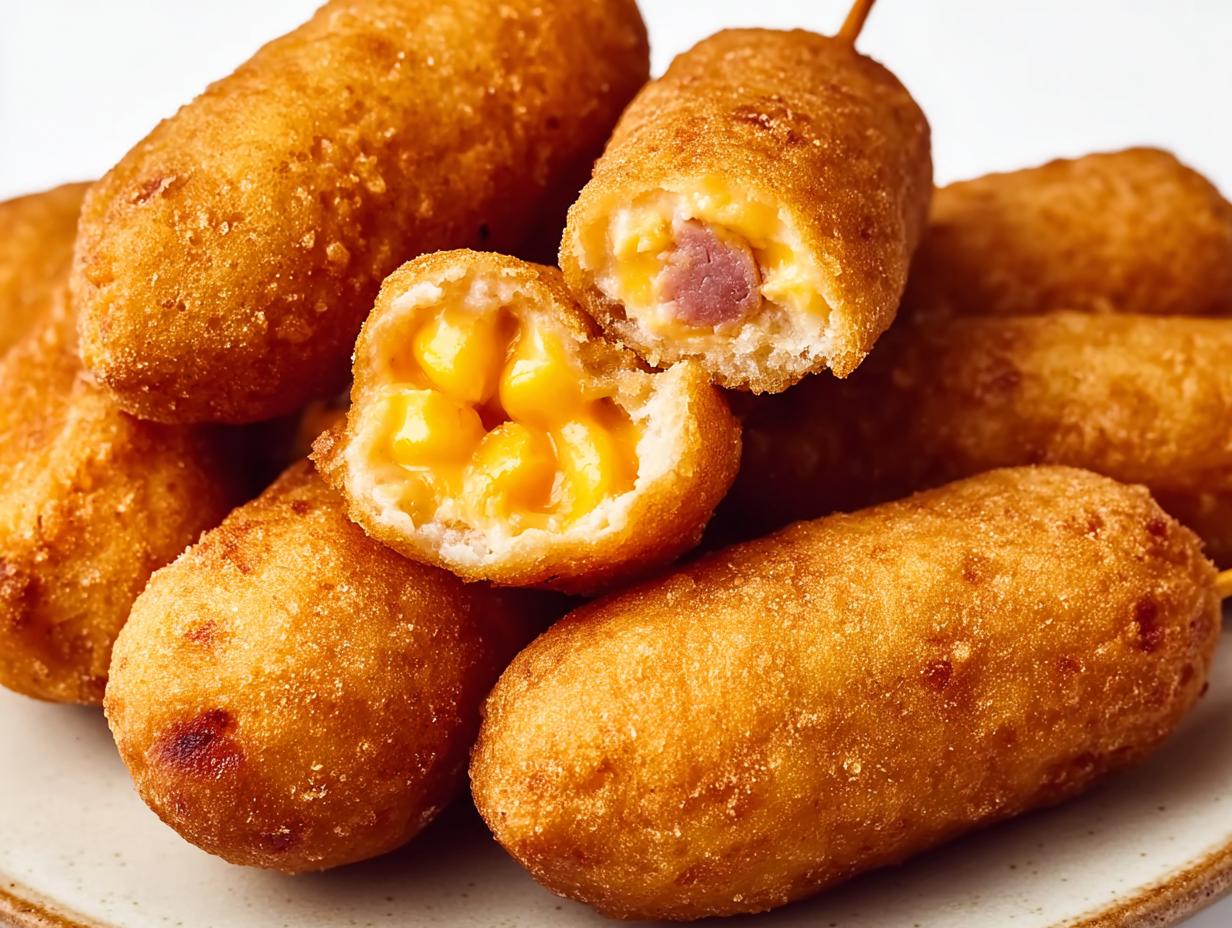 Mini Corn Dogs: Amazing 1 Bite Recipe - Mini Corn Dogs - additional detail