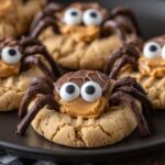 Peanut Butter Spider Cookies