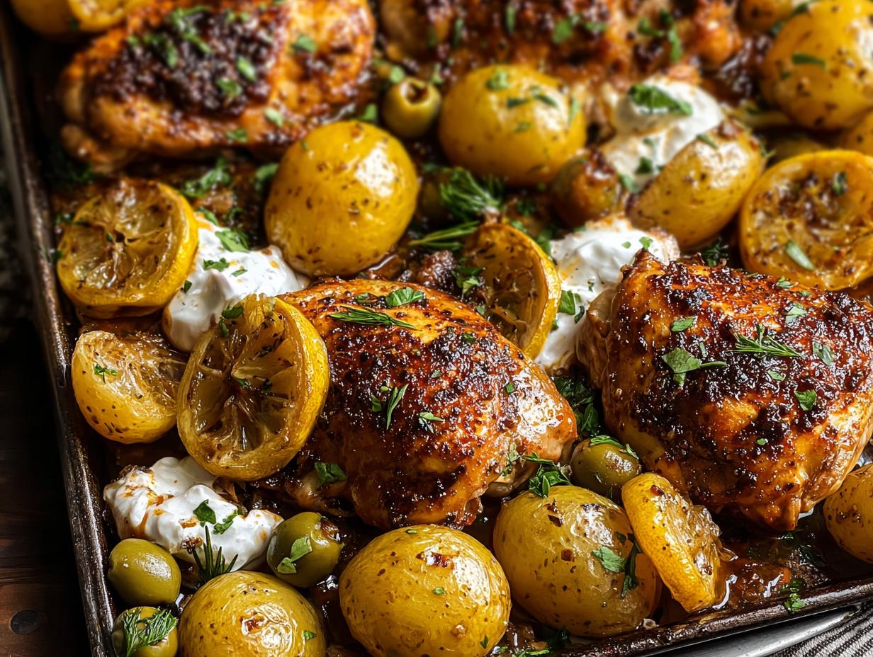 Sheet Pan Lemon Balsamic: 1 Amazing Dinner - Sheet Pan Lemon Balsamic - additional detail