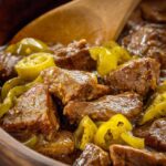 Slow Cooker Mississippi Steak