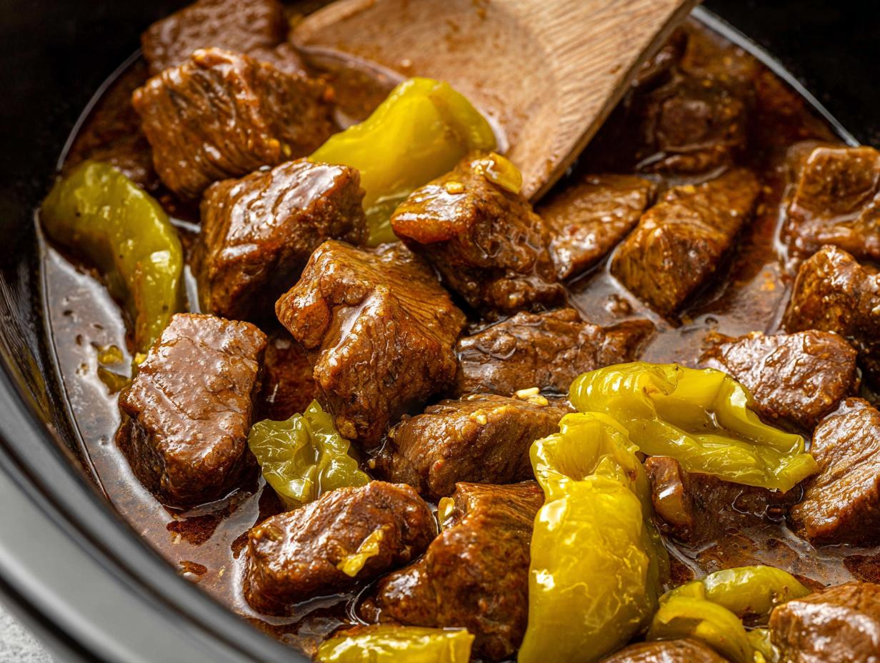 Slow Cooker Mississippi Steak: Melt-in-Mouth Perfection - Slow Cooker Mississippi Steak - additional detail