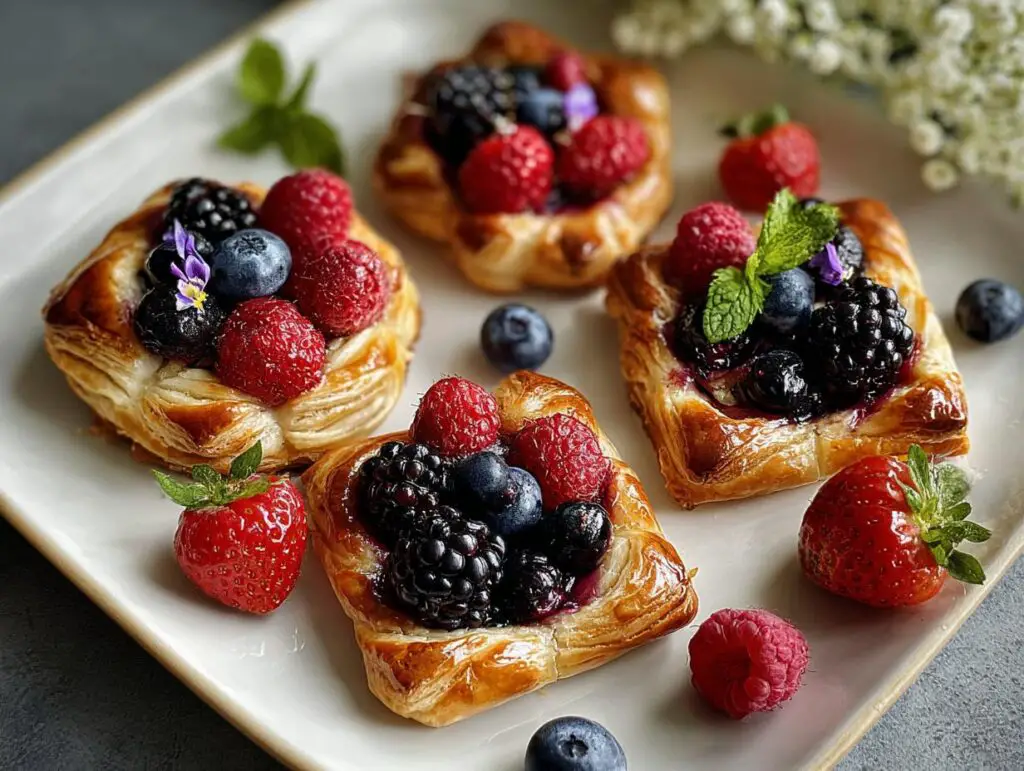 Summer Berry Mini Galettes
