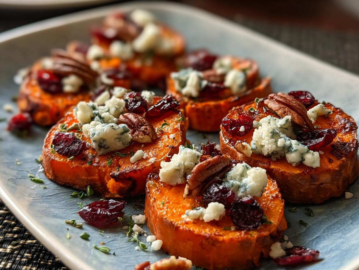 Sweet Potato Rounds Blue