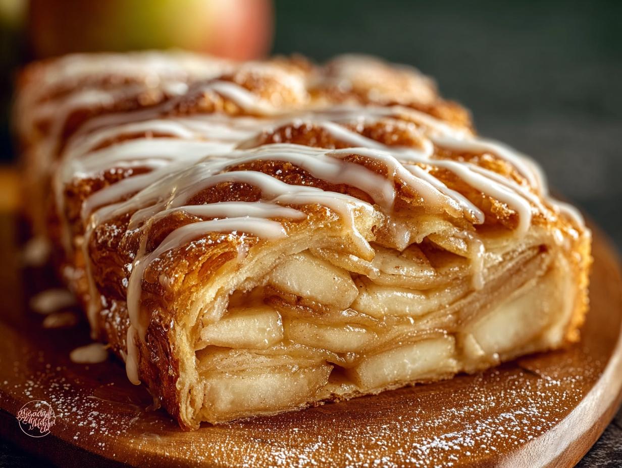 Wisconsin Apple Kringle: Perfect Homemade Treat - Wisconsin Apple Kringle - additional detail