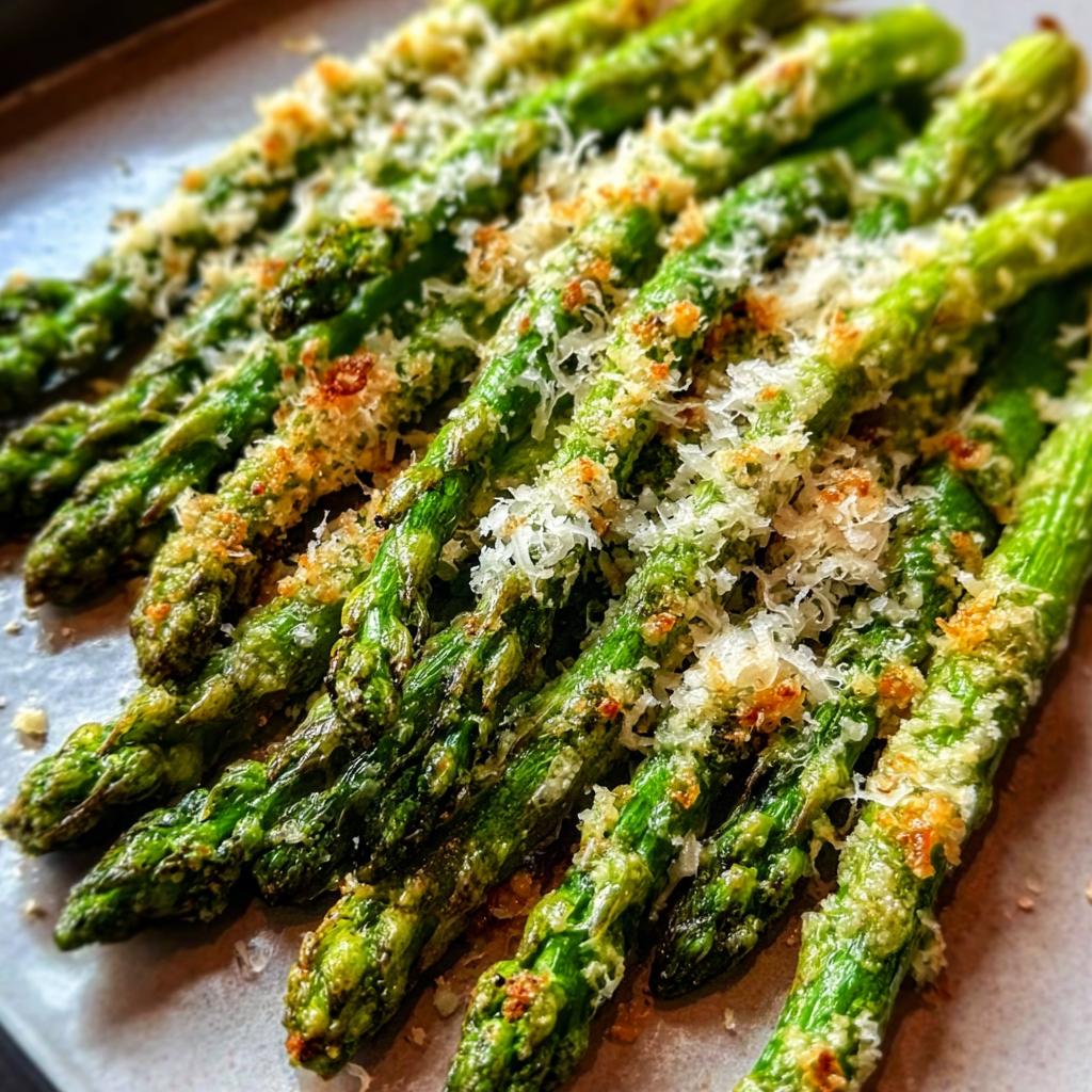 Air Fryer Roasted Asparagus