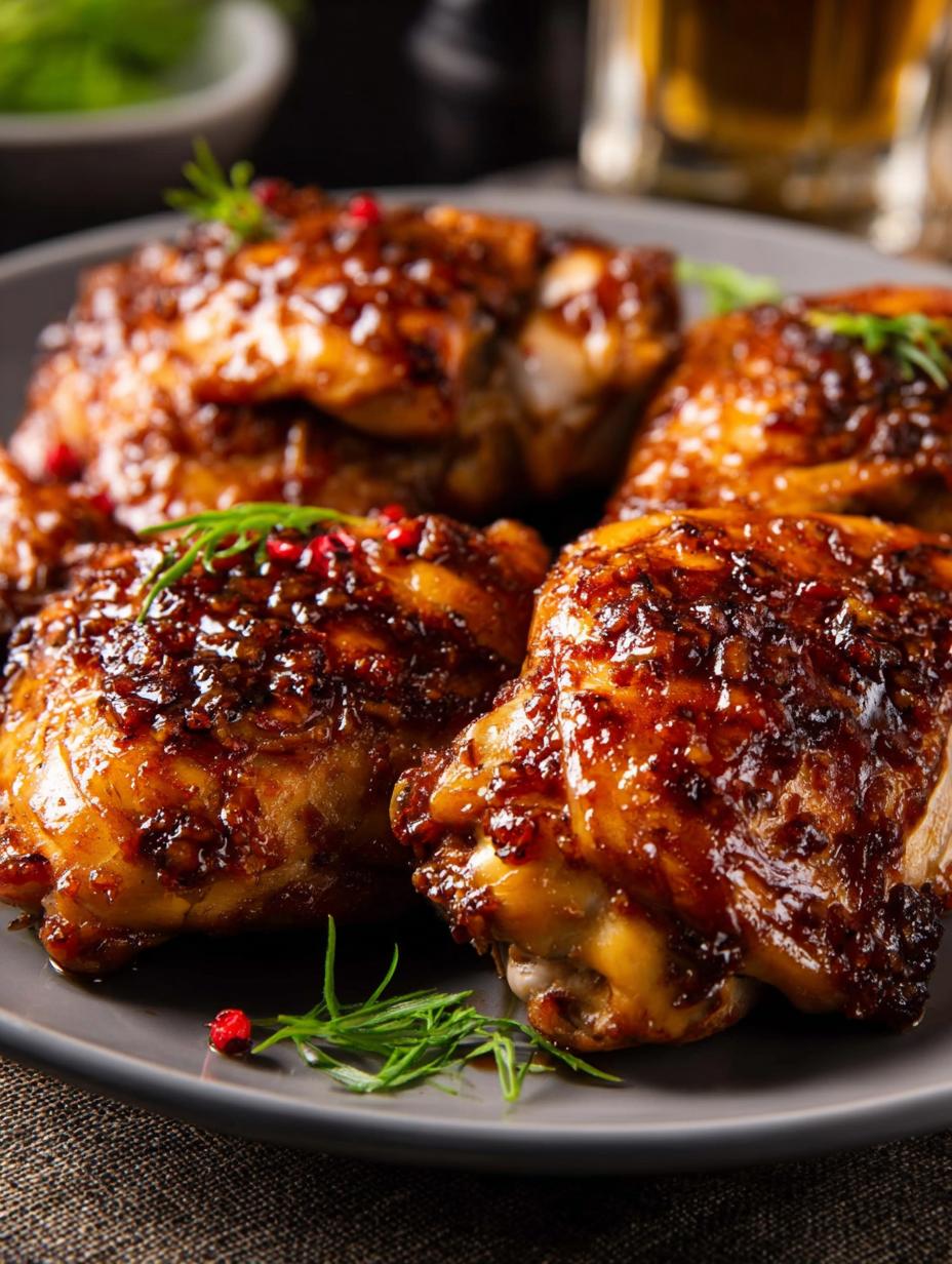 Apple Cider Glazed Chicken: 2-Step Glaze Magic - Apple Cider Glazed Chicken - additional detail