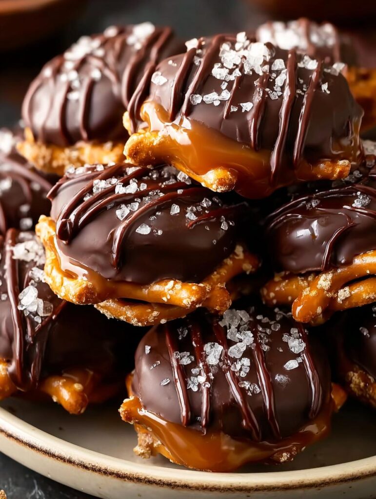 Bake Salted Caramel Pretzel