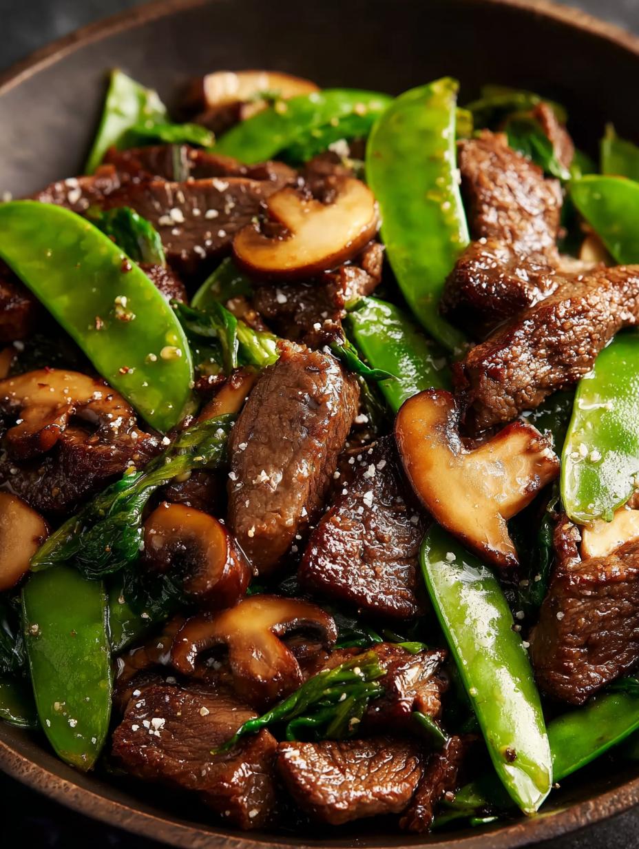 Beef Stir Fry Snow