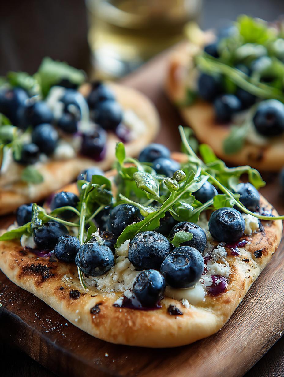 Blueberry Bliss Naan Delight Recipe: 10 Min Magic - Blueberry Bliss Naan Delight - main visual representation