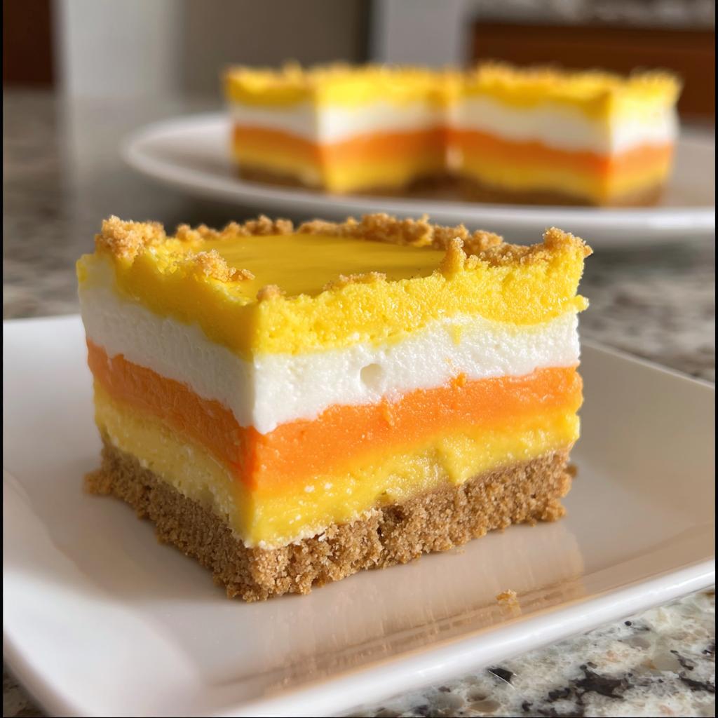 Candy Corn Lush Bake